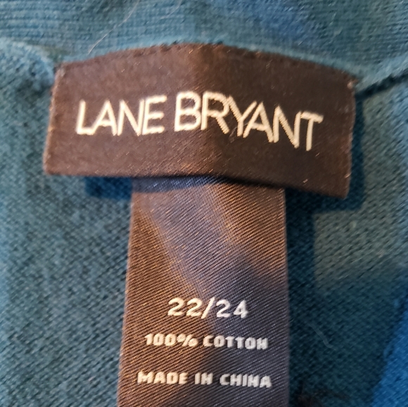 Lane Bryant argyle button up shrug, Size 22/24 - Picture 2 of 3